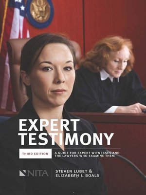 cover image of Expert Testimony